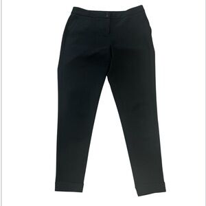 White House Black Market Size 00 Taper Ankle Black Dress Pants